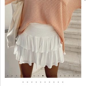 Used Vestique Stand Out White Skort